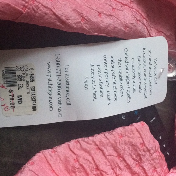 Brand new Wern London pink jacket size M - Picture 5 of 5